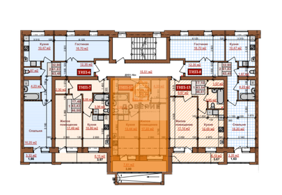 Квартира 52,6 м², 1-комнатная - изображение 2