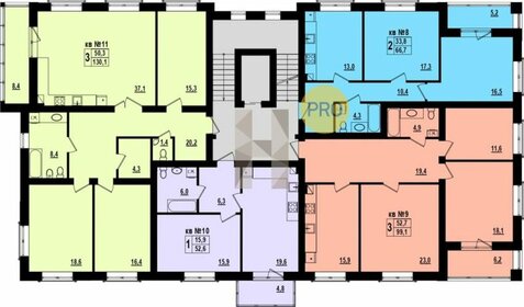 Квартира 99,1 м², 3-комнатная - изображение 2