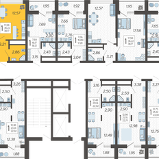 Квартира 38,2 м², 1-комнатная - изображение 2