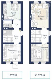 Квартира 70 м², 2-комнатная - изображение 1