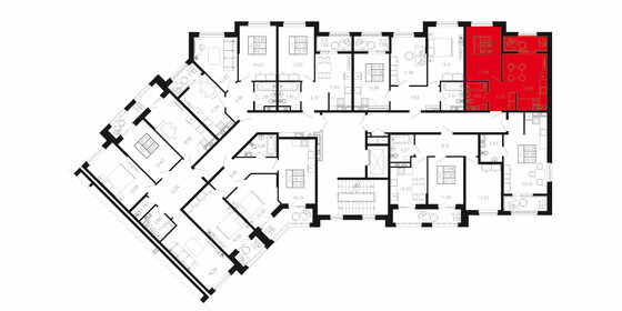 38,7 м², 1-комнатная квартира 6 094 421 ₽ - изображение 9