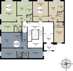 93,2 м², 3-комнатная квартира 5 990 000 ₽ - изображение 28