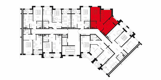 49,6 м², 2-комнатная квартира 7 069 232 ₽ - изображение 20