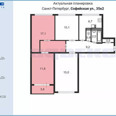 28,2 м², 2 комнаты - изображение 2