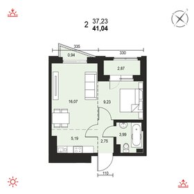 45 м², 2-комнатная квартира 5 791 000 ₽ - изображение 61