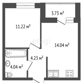 Квартира 37,3 м², 1-комнатная - изображение 3