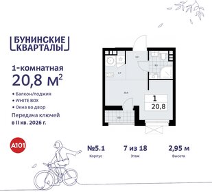 21,5 м², квартира-студия 7 859 466 ₽ - изображение 13