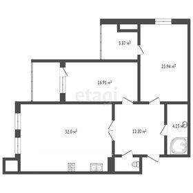 Квартира 102,5 м², 3-комнатная - изображение 2
