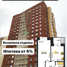 Квартира 32,5 м², 1-комнатная - изображение 1