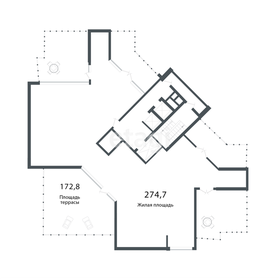 Квартира 447,5 м², 4-комнатная - изображение 1