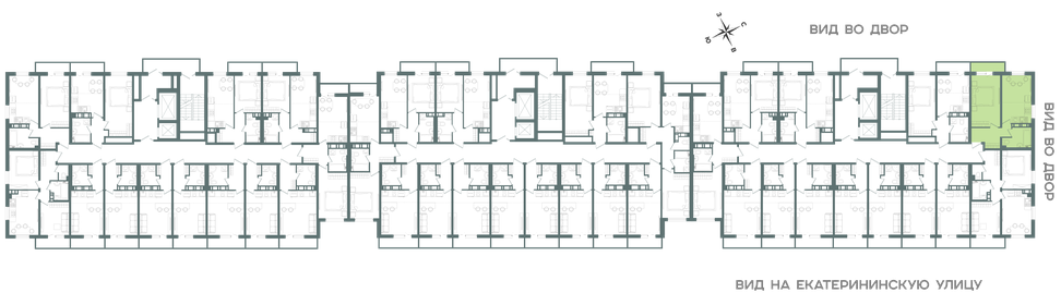 40,3 м², 1-комнатная квартира 7 023 088 ₽ - изображение 30