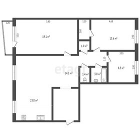 68,3 м², 3-комнатная квартира 12 000 000 ₽ - изображение 56