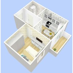 Квартира 32,9 м², 1-комнатные - изображение 4
