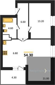 54,3 м², 1-комнатная квартира 6 787 500 ₽ - изображение 10