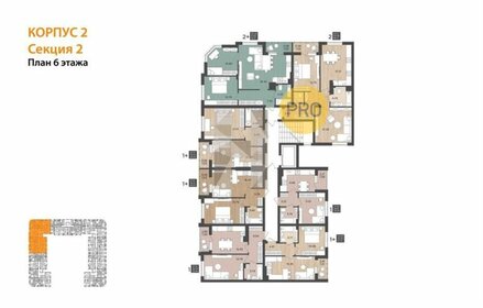 Квартира 39,1 м², 1-комнатная - изображение 3