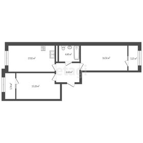 Квартира 67 м², 2-комнатная - изображение 1