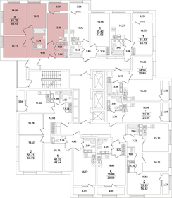 68,3 м², 3-комнатная квартира 17 747 666 ₽ - изображение 25