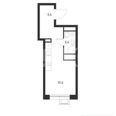 Квартира 21 м², студия - изображение 2