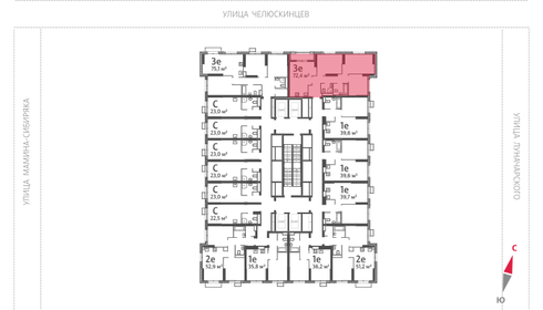 70,7 м², 3-комнатная квартира 13 430 000 ₽ - изображение 16