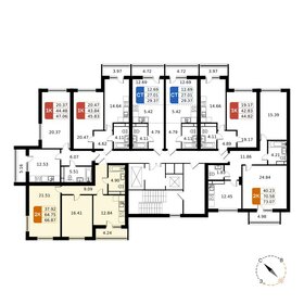 82,5 м², 3-комнатная квартира 11 550 000 ₽ - изображение 85