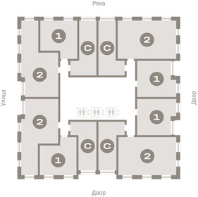 Квартира 41 м², 2-комнатная - изображение 2