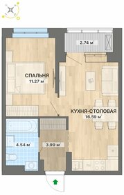 35,9 м², 2-комнатная квартира 4 350 000 ₽ - изображение 43