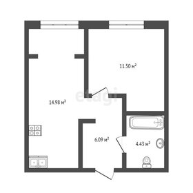 Квартира 37 м², 2-комнатная - изображение 3