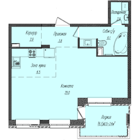 47,9 м², 2-комнатная квартира 15 088 500 ₽ - изображение 15