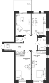 85,3 м², 3-комнатная квартира 10 064 220 ₽ - изображение 60
