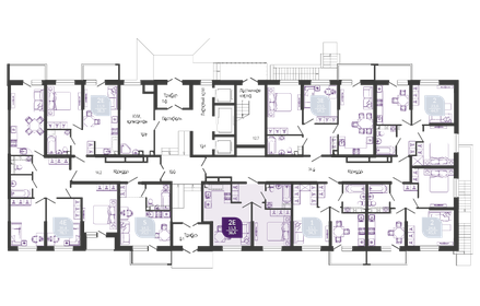 Квартира 39,3 м², 1-комнатная - изображение 2