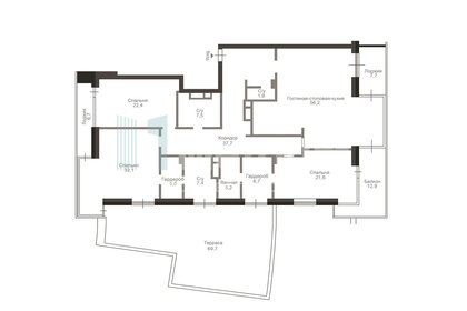 Квартира 238,3 м², 5-комнатная - изображение 1
