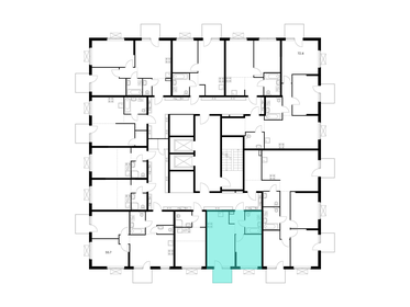 33 м², 1-комнатная квартира 5 400 000 ₽ - изображение 50