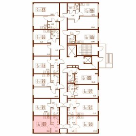 26 м², квартира-студия 3 430 000 ₽ - изображение 34
