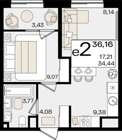 21 м², 2-комнатная квартира 9 700 000 ₽ - изображение 83