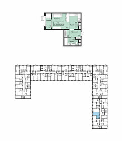 28,4 м², квартира-студия 2 754 800 ₽ - изображение 71