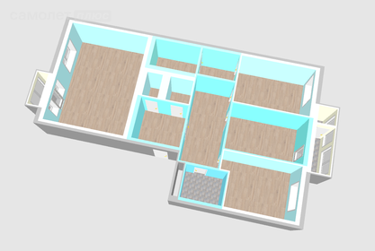 Квартира 118 м², 4-комнатная - изображение 2