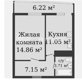 41,7 м², 1-комнатная квартира 3 850 000 ₽ - изображение 62