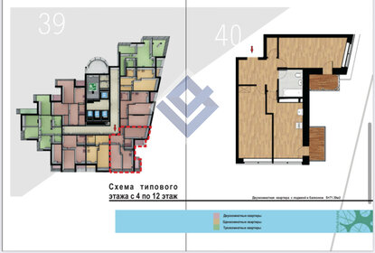 Квартира 77,6 м², 2-комнатная - изображение 1