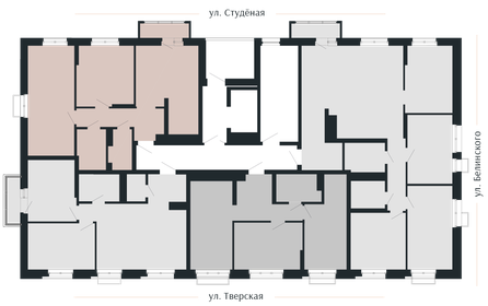 72,7 м², 3-комнатная квартира 18 102 300 ₽ - изображение 45