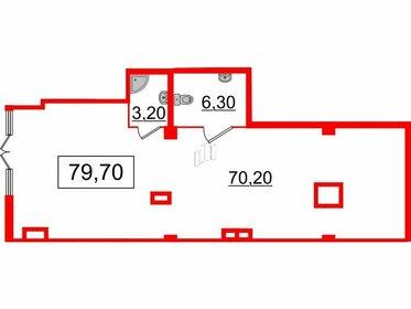 50,4 м², помещение свободного назначения 23 000 000 ₽ - изображение 47