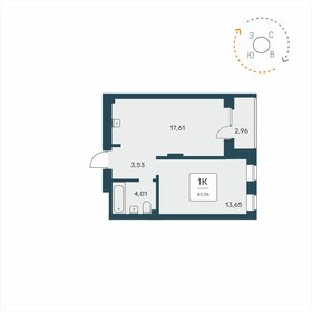 39,8 м², 1-комнатная квартира 5 850 000 ₽ - изображение 31