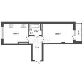 Квартира 42,4 м², 1-комнатная - изображение 1