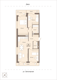 89 м², 3-комнатная квартира 8 500 000 ₽ - изображение 60