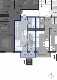 29 м², квартира-студия 3 230 000 ₽ - изображение 29