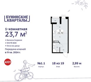 24,2 м², квартира-студия 8 094 530 ₽ - изображение 27