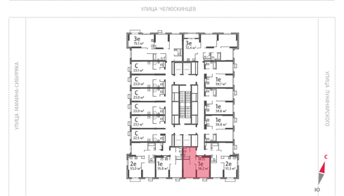 35,7 м², 1-комнатная квартира 7 500 000 ₽ - изображение 16