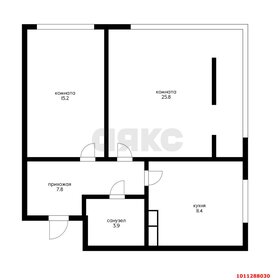 Квартира 64,1 м², 2-комнатная - изображение 1