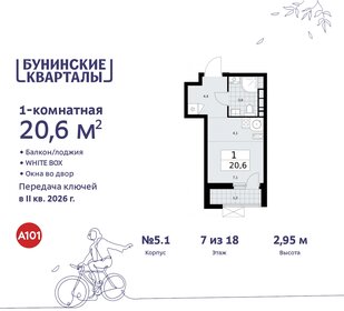 20,5 м², квартира-студия 7 481 434 ₽ - изображение 28