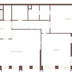 Квартира 119 м², 3-комнатная - изображение 4