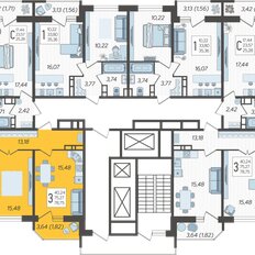 Квартира 78,8 м², 3-комнатная - изображение 2